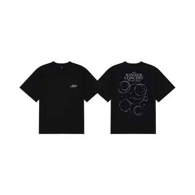 [INOURCIRCLE] WINNER PLANET T-SHIRT_BLACK