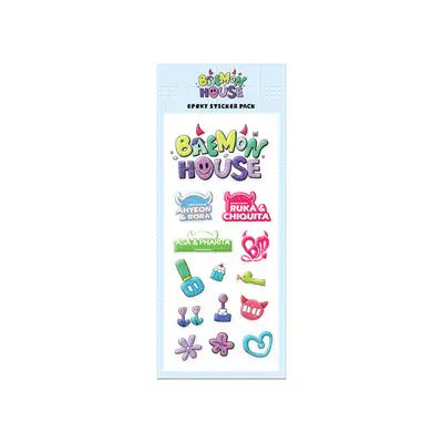 [BMHOUSE] BABYMONSTER エポキシ ステッカー パック
