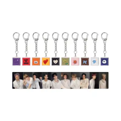 [PULSEONSEOUL] TREASURE KEY CAP KEYRING SET