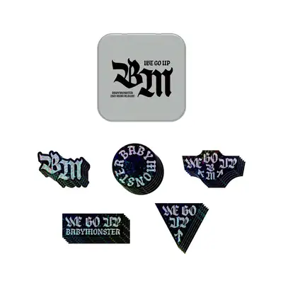 [WEGOUP] BABYMONSTER ティンケース + ステッカーセット