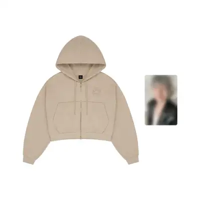 [PAGE2] KANG SEUNG YOON ツーウェイ クロップ ジップアップ フーディー