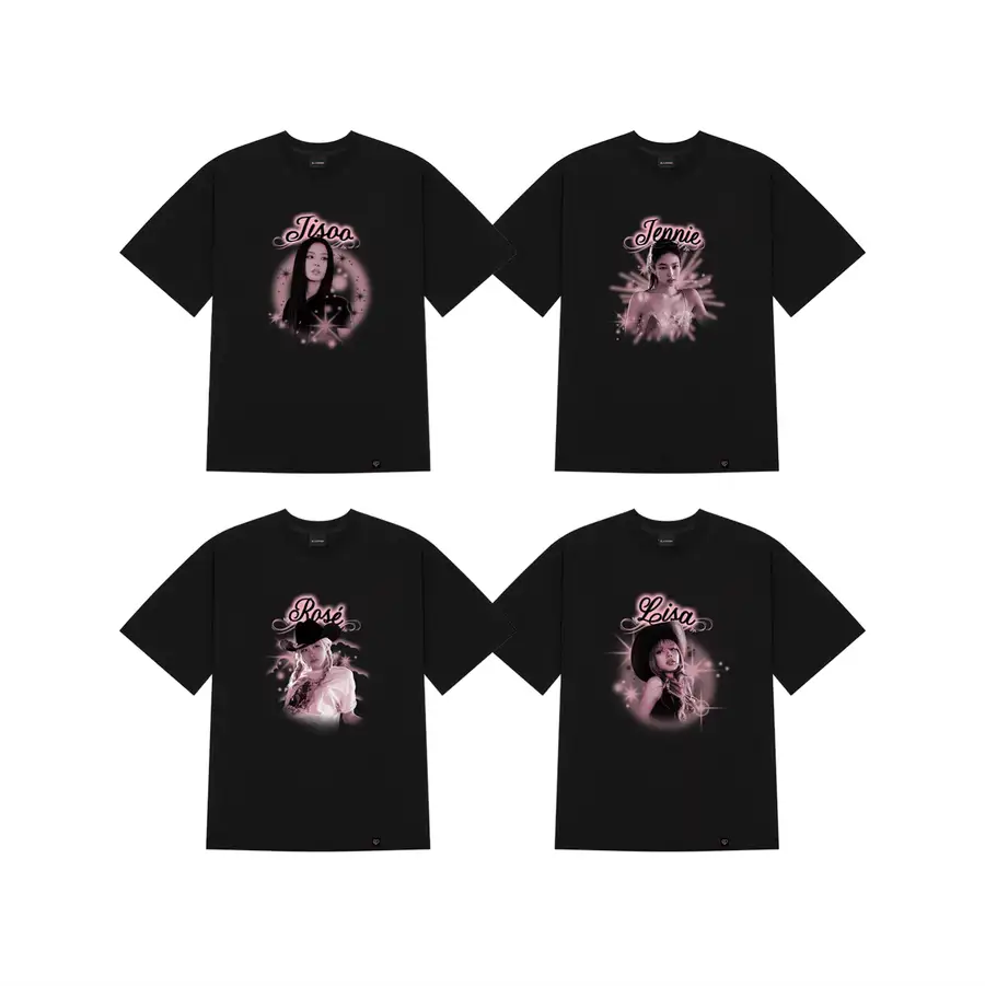 [BPPOPUP] BLACKPINK フォト Tシャツ_TYPE3