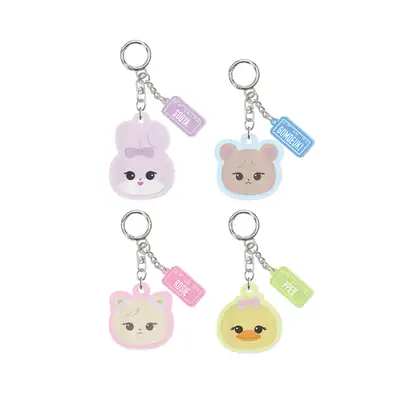 [BPPOPUP] BLACKPINK CHARACTER LENTICULAR KEYRING