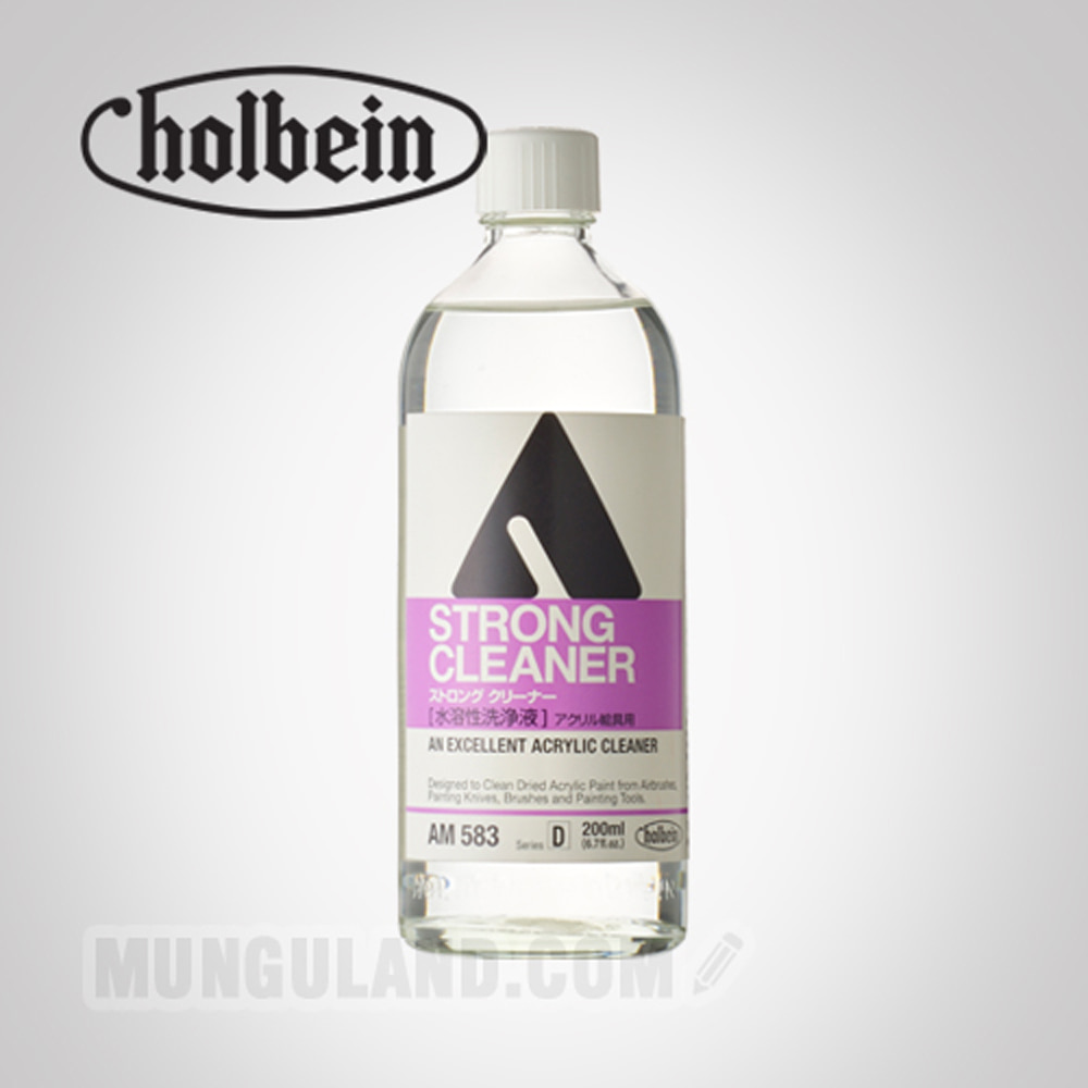 Holbein Acrylic Auxiliary Strong Cleaner 200ml