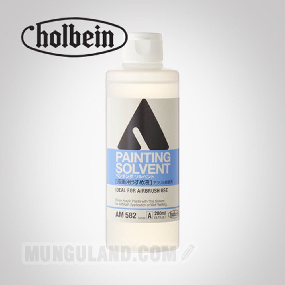 Holbein Acrylic Painting Solvent (Thinner) 200ml
