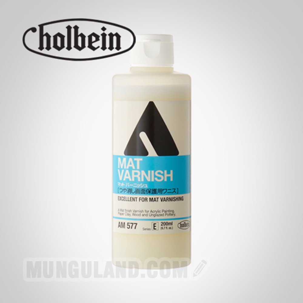Holbein Acrylic Medium Matt Varnish 200ml