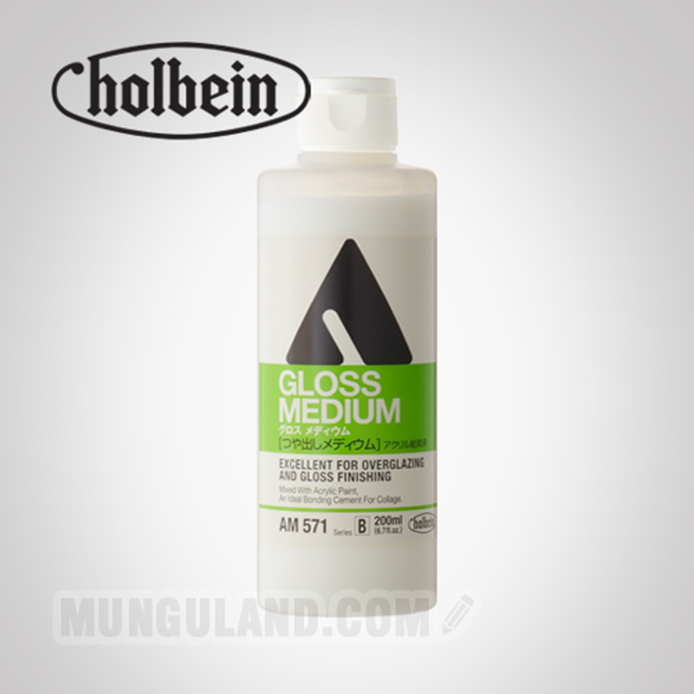 Holbein Acrylic Medium Gloss 200ml