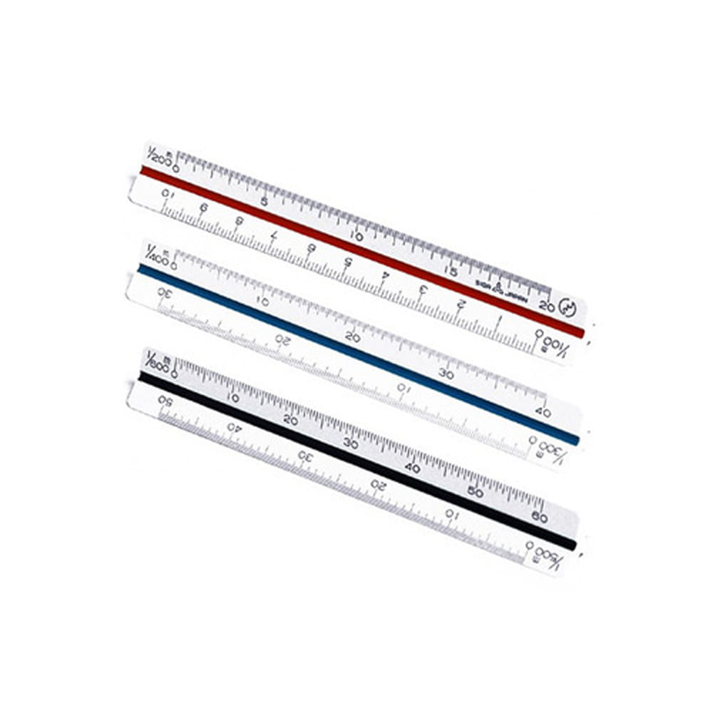 Uchida Scale Ruler 50224