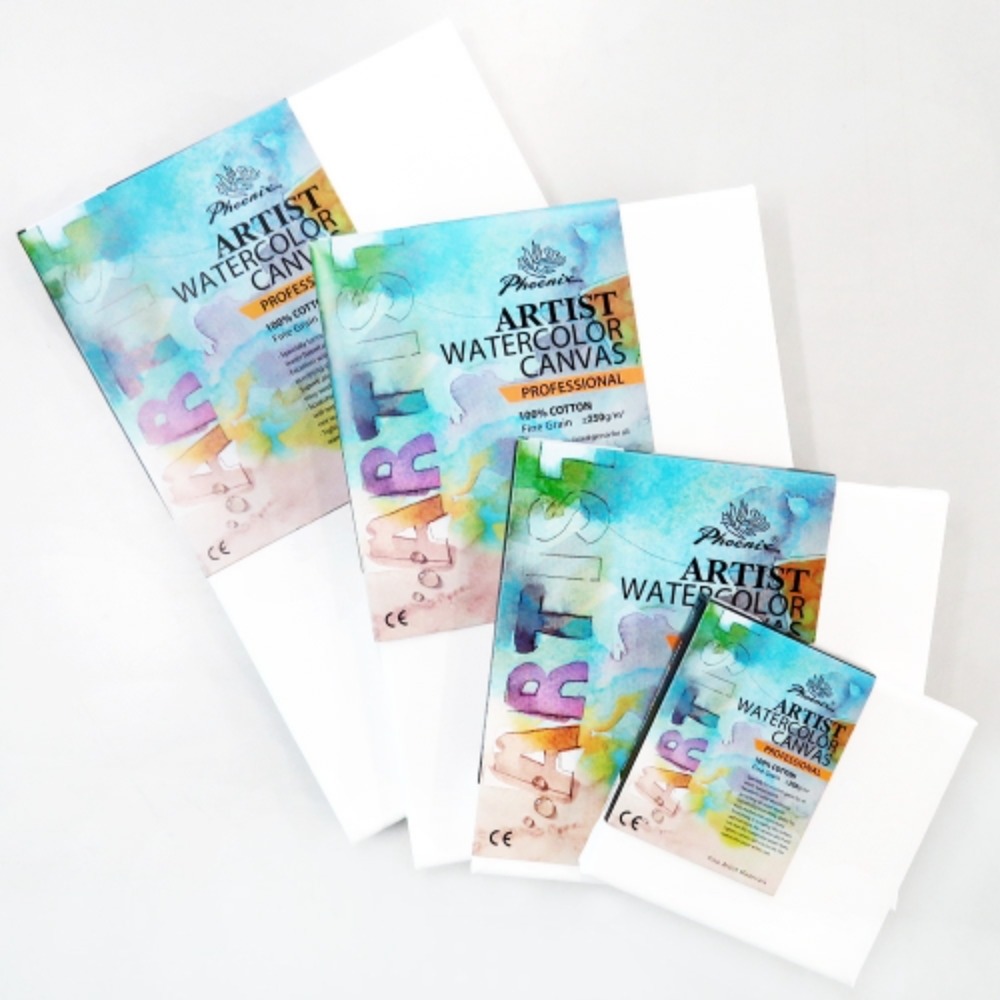 Phoenix Watercolor Cotton Canvas 1F 2F 3F 4F 5F 6F 8F 10F Square