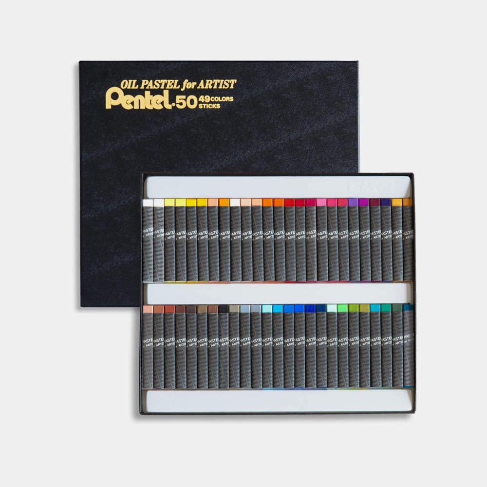 Pentel Professional Oil Pastels PTA-50D