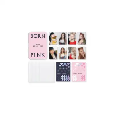 [BORNPINK] BLACKPINKフォトカード + トップローダーキットセット