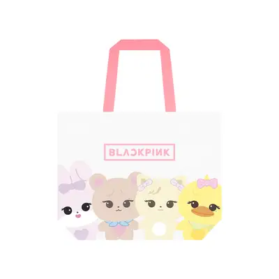 [BPCOLLECTION] BLACKPINKキャラクター リユーザブルバッグ