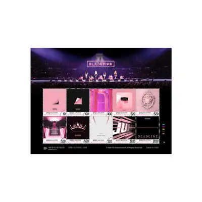 BLACKPINKメモリアルスタンプ