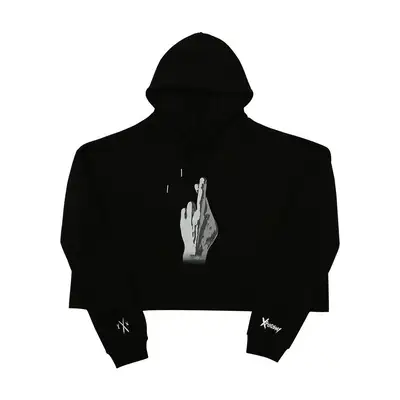 XACADEMY 短款连帽卫衣