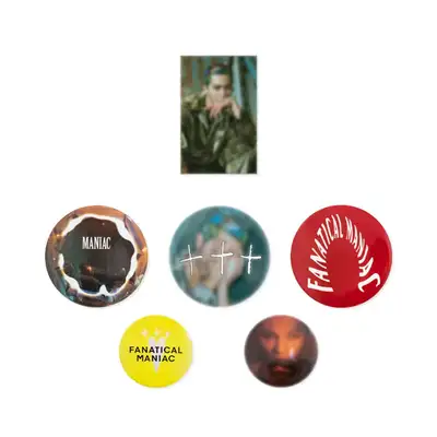 [MANIAC] MINO PIN BUTTON SET