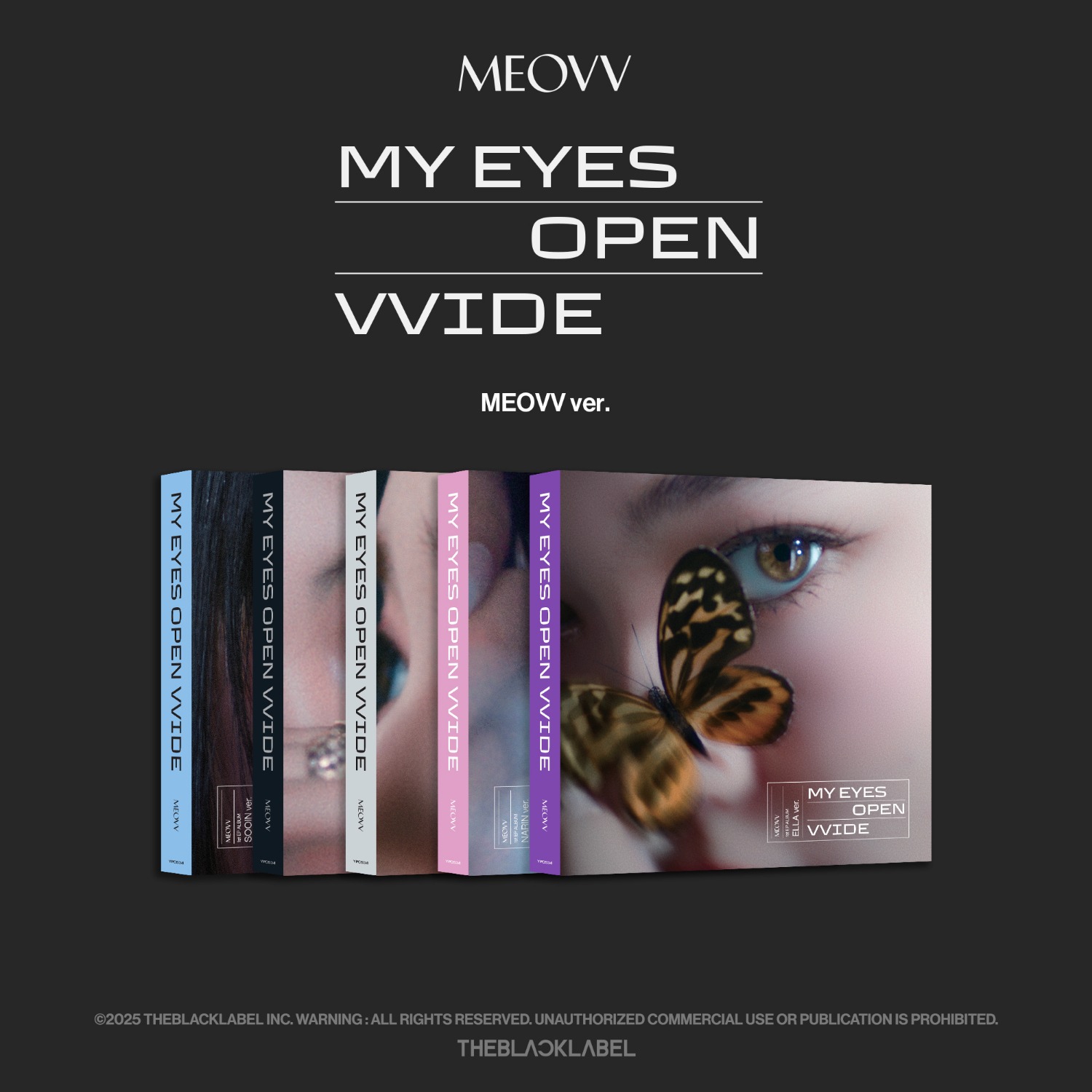 (SET) MEOVV 1st EP ALBUM 'MY EYES OPEN VVIDE' (MEOVV ver.)