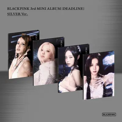 (4種セット) BLACKPINK 3rd MINI ALBUM [DEADLINE] SILVER Ver.
