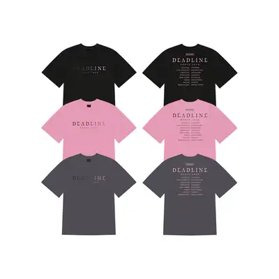 [DEADLINETOUR] BLACKPINK HEAT REACTIVE T-SHIRT