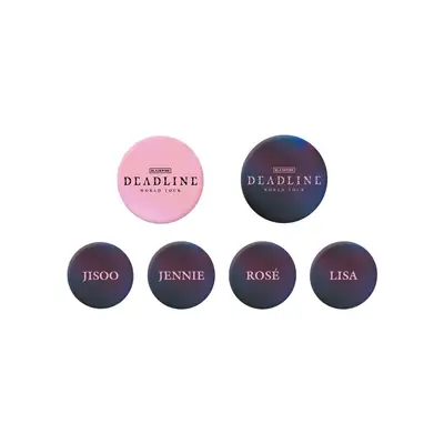 [DEADLINETOUR] BLACKPINK PIN BUTTON SET