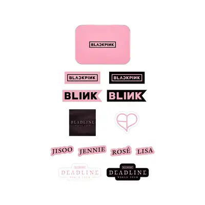 [DEADLINETOUR] BLACKPINK TIN CASE + STICKER SET