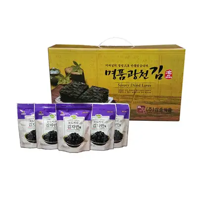 葡萄籽油紫菜片 5包