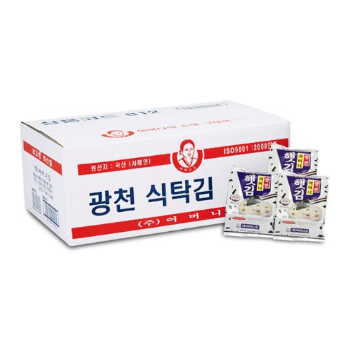 Gwangcheon Mother's Table Seaweed 15g x 30 Packs