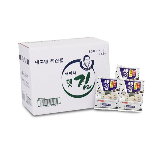 Gwangcheon Mother's Table Laver Bundle 15g x 4 pieces x 10 packs (Total 40 packs)