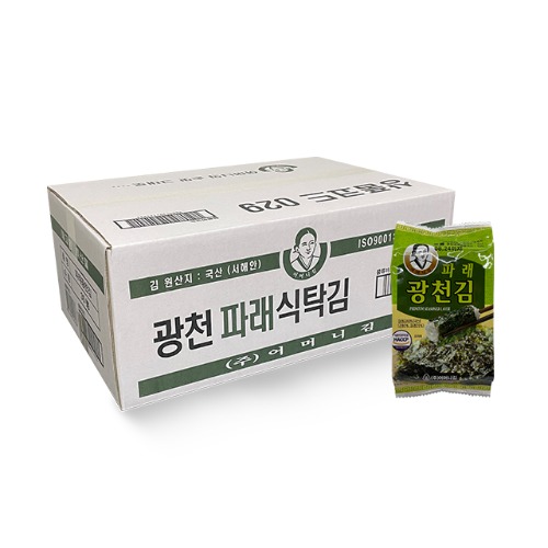 Gwangcheon Seaweed Table Seasoned Laver 15g x 30 Packs
