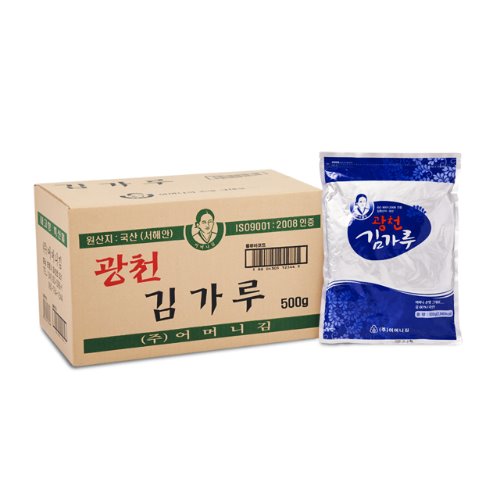 Gwangcheon Mother's Seaweed Powder 500g x 8 Packs