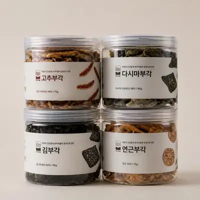 【部角村】海苔部角 昆布部角 蓮根部角 辣椒部角 組合