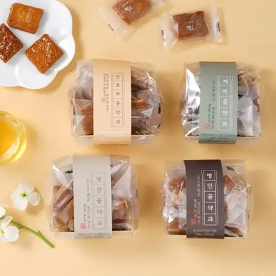名人蜜藥果（腰帶形）100g 4種套組（蜜、肉桂、生薑、南瓜）