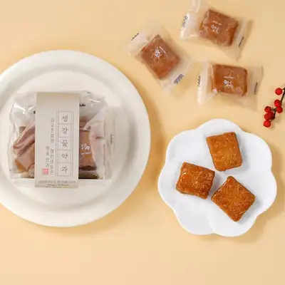 明人生薑蜂蜜藥果（帶紙形）100g