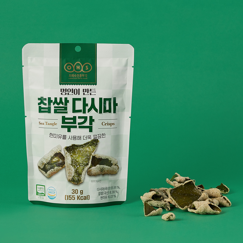 Oh Hee-sook Traditional Bukkak - Glutinous Rice Kelp Bukkak 30g