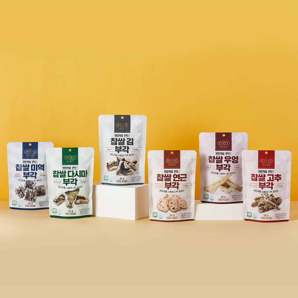Oh Hee-suk Traditional Buoak - Glutinous Rice Buoak 30g Pick 8 Types