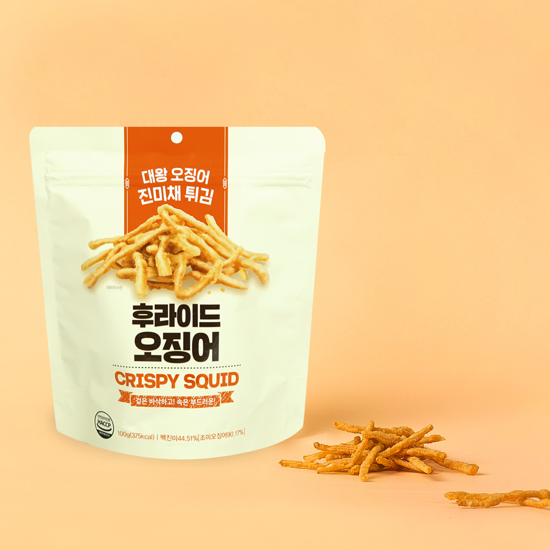 Saeng Jayeon Fried Squid 100g