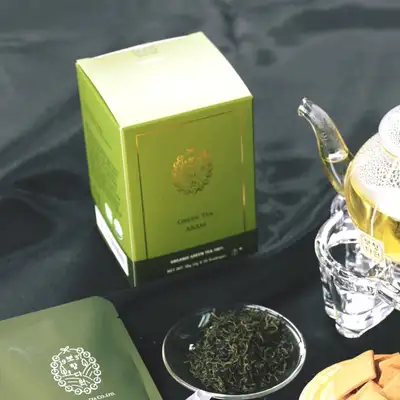 [寶城綠茶] 細懸浮粒子用有機綠茶生分解茶包 2g*12T 綠茶茶包