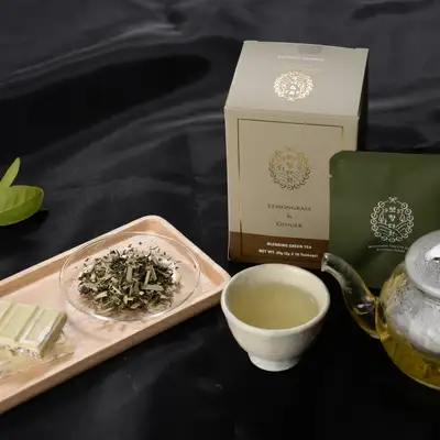 【寶香茶苑】季節交替適合飲用茶 檸檬草&生薑綠茶 茶包 生薑茶