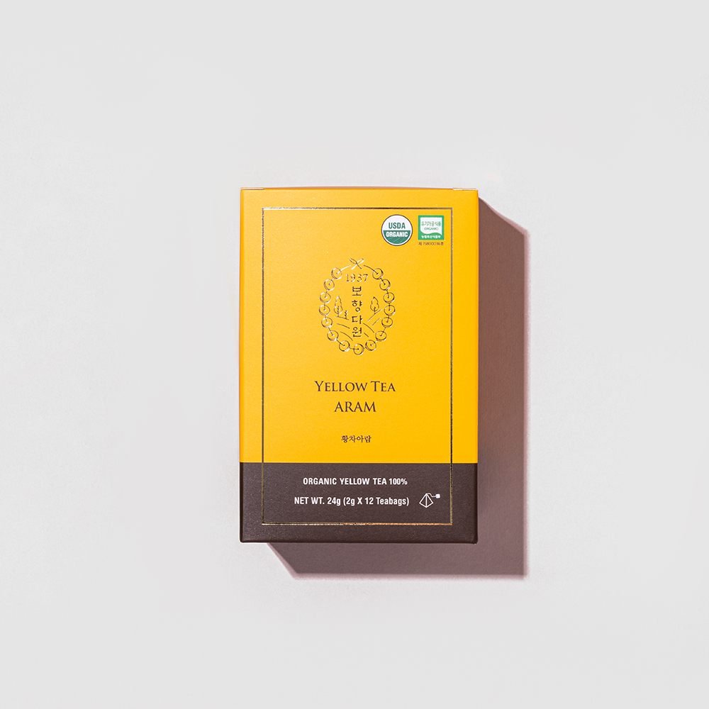 Direct from Origin Traditional Yellow Tea Aram Biodegradable Tea Bags 2g*12T