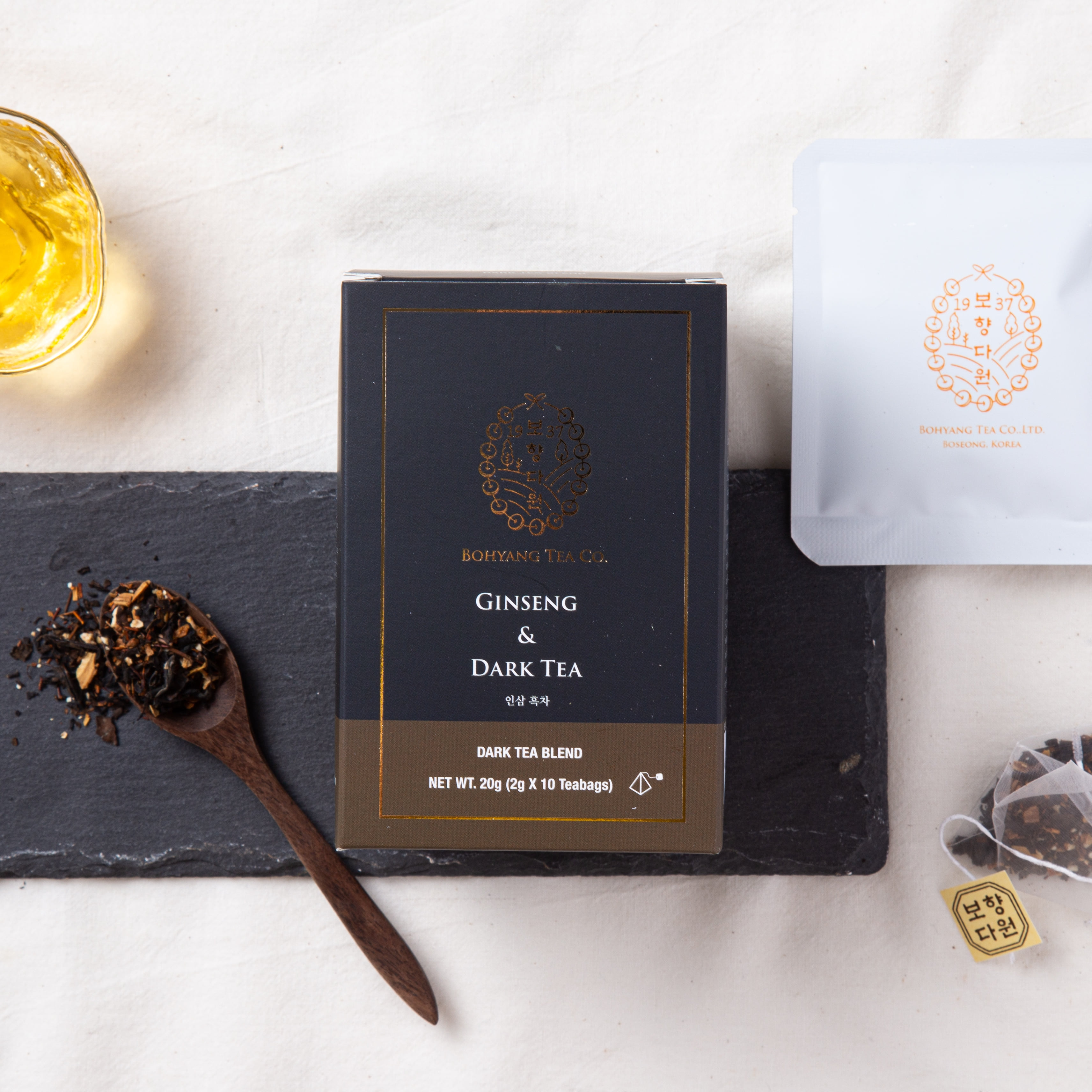Boyanghwadawon Special & Healthy Ginseng Black Tea (Floating Tea) Tea Bags 2g × 12T