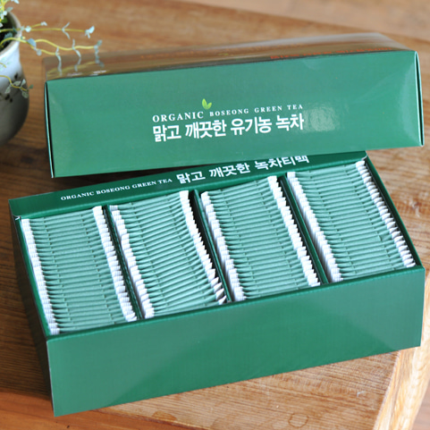 Clear and Pure Organic Green Tea Tea Bags (100T)