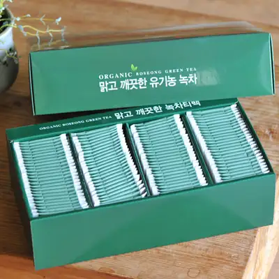 清澈纯净的有机绿茶茶包(100T)