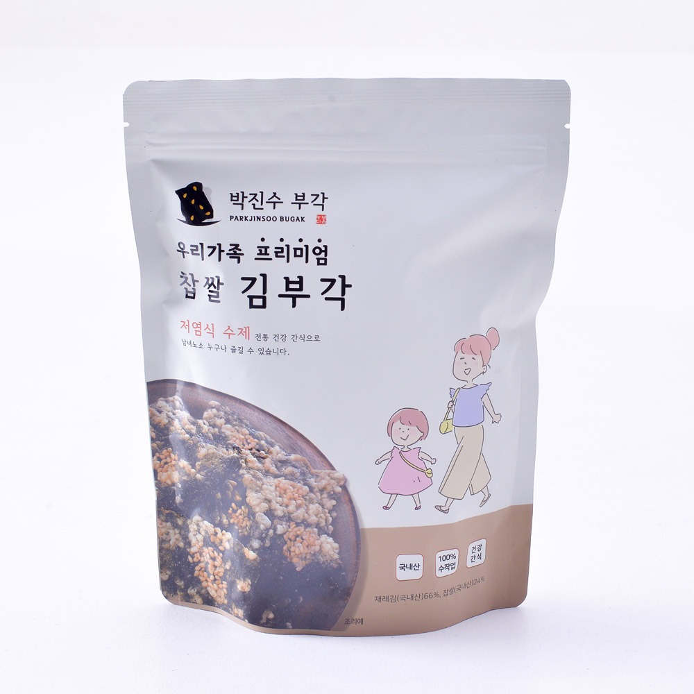 Olbareun Glutinous Rice Seaweed Cracker 45g 1-Pack