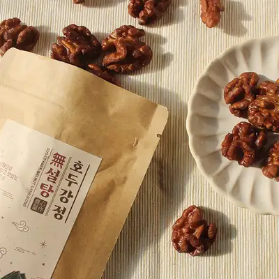 豐心堂 無砂糖 甜葉菊 核桃蜜餞 50g 無麩質 健康零食