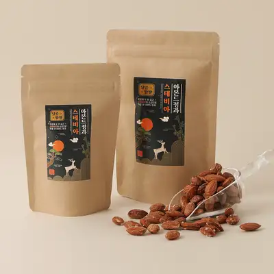豐心堂 無砂糖 甜鹹 甾體糖 杏仁蜜餞 (60g、120g)