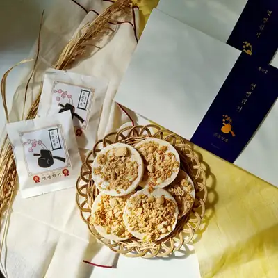 豐心堂 米果子 苦盡甘來 麥芽糖米花爆米花禮盒 (126g)