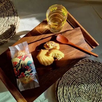 豐心堂 無砂糖杏仁貝殼麵包（2個入）無麩質低糖零食