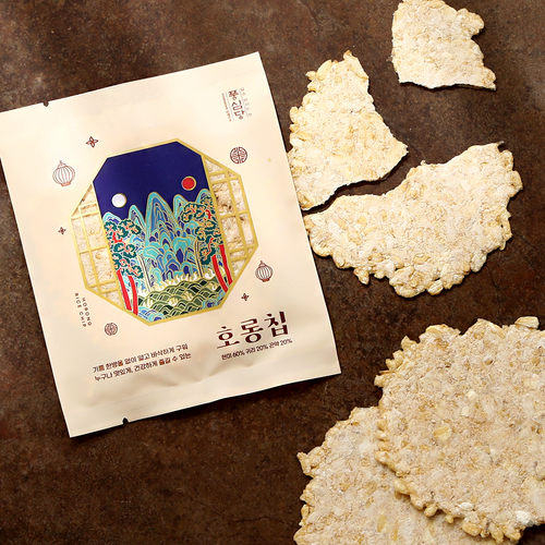Poongssimdang Brown Rice Nurungji Konjac Oat 15 Pack Holong Chips
