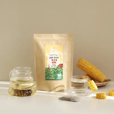 未炒有機玉米茶壺用溫和穀物茶(10入/25入)