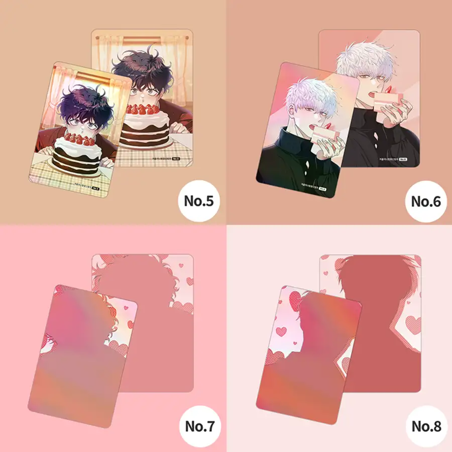 [Winter Passes, Cherry Blossoms] Webtoon Photocard Collection 8 Types (Random) | Cardtec — 3