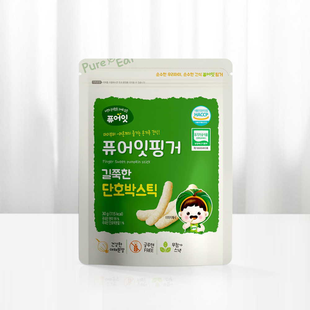 PureEat Finger Organic Baby Snack - Long Sweet Potato Stick